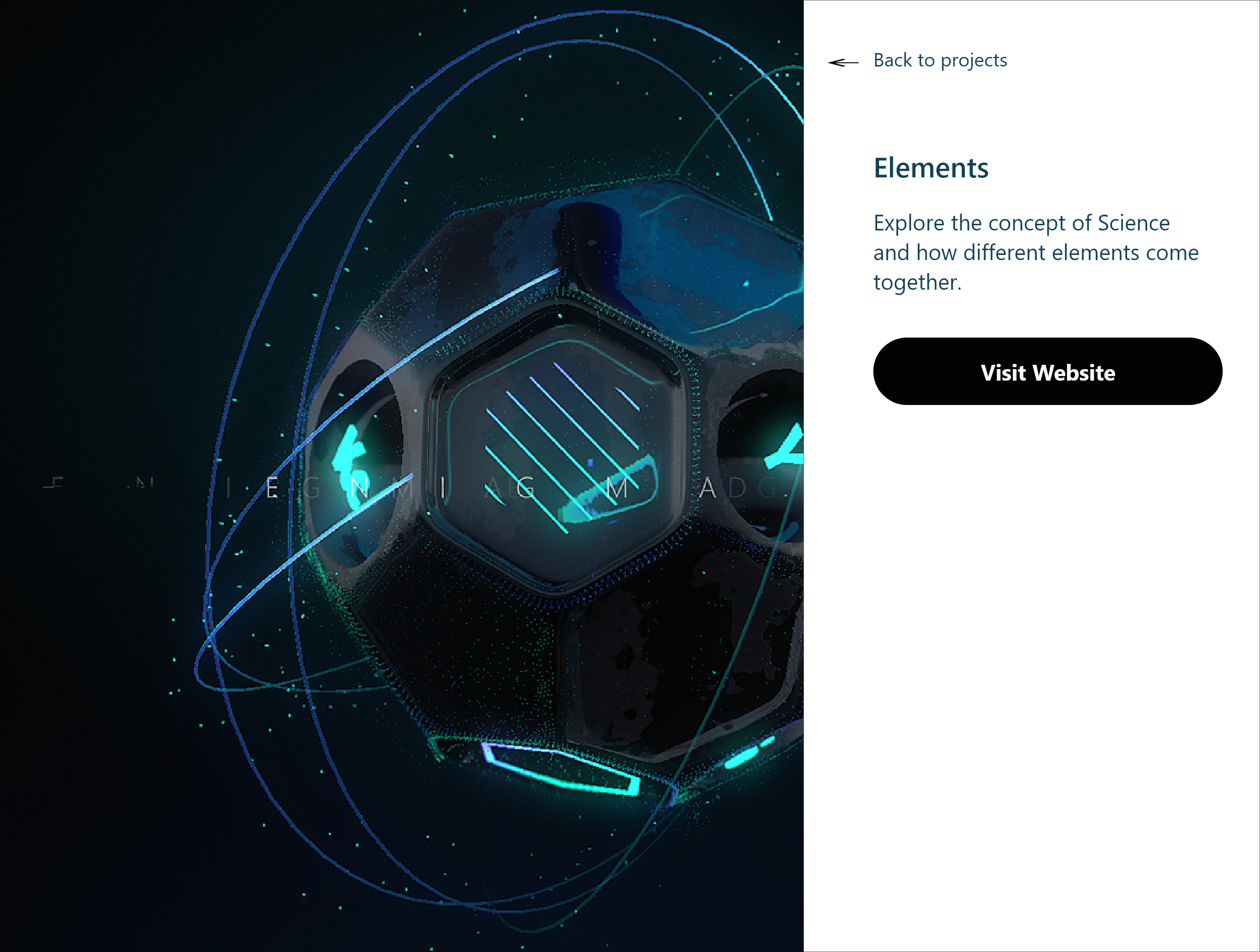 Screenshot of project 3
