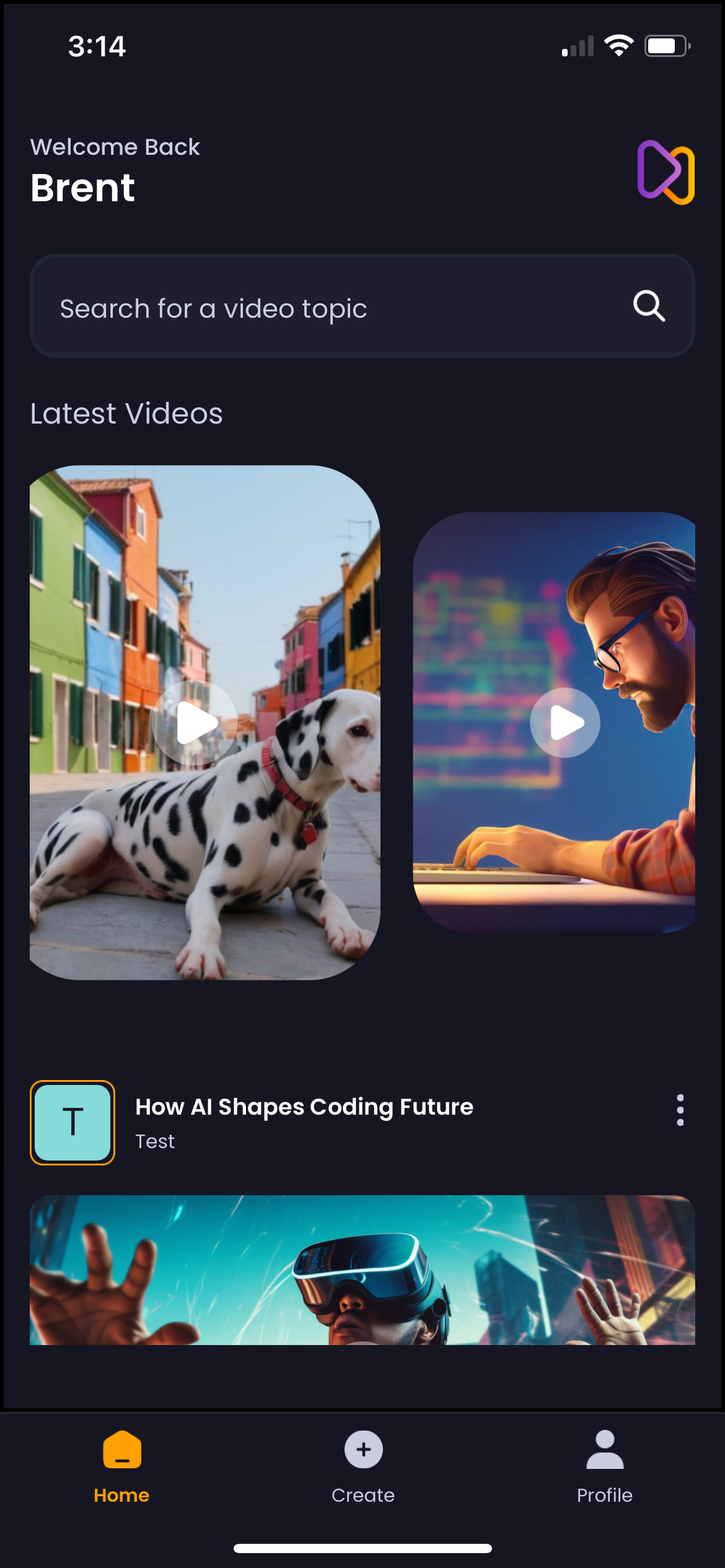 Screenshot of project 6