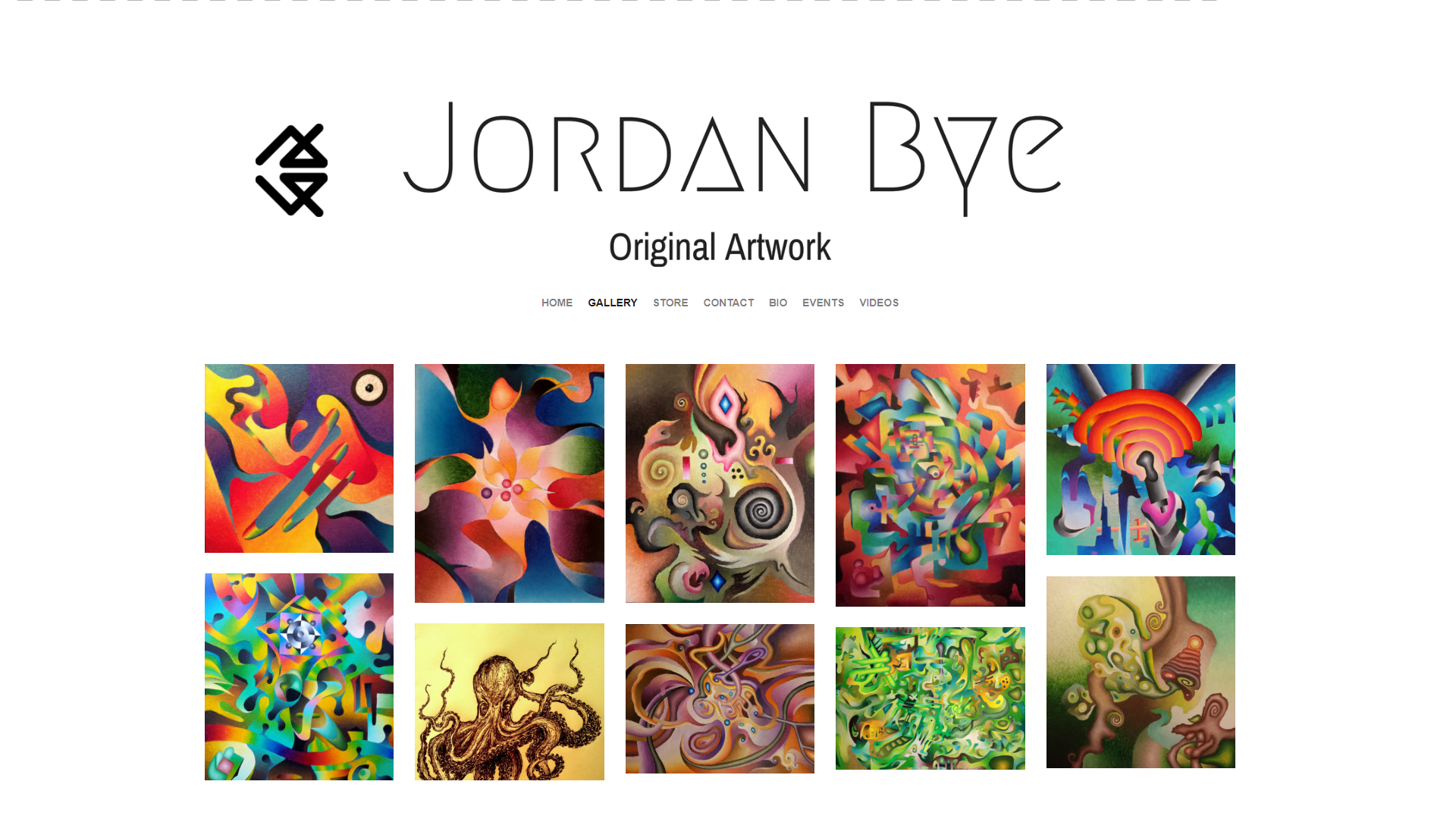 Screenshot of Jordan By E Gallery